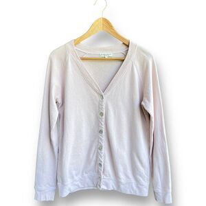 The Lady And The Sailor Blush Pink Buttons Down Cardigan Women’s L